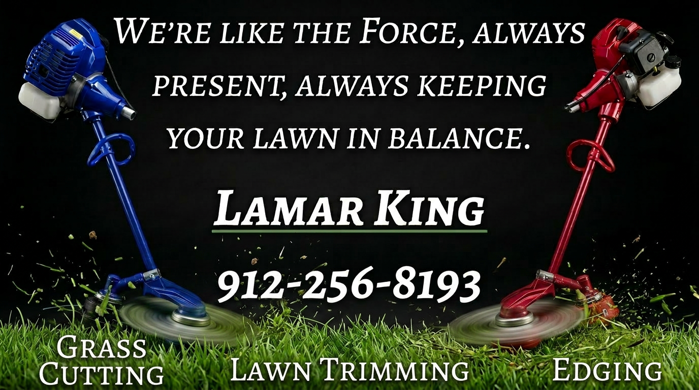 Grounded Lawn Services — We're like the Force, always present, always keeping your lawn in balance.